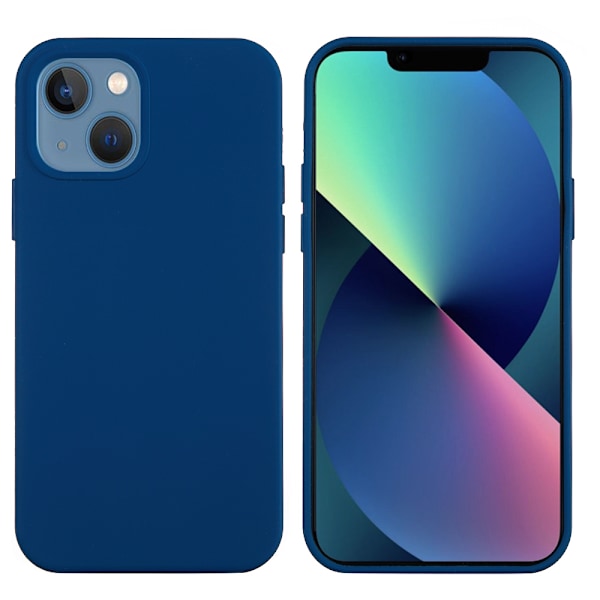 Silikonecover iPhone 14 Plus Blå