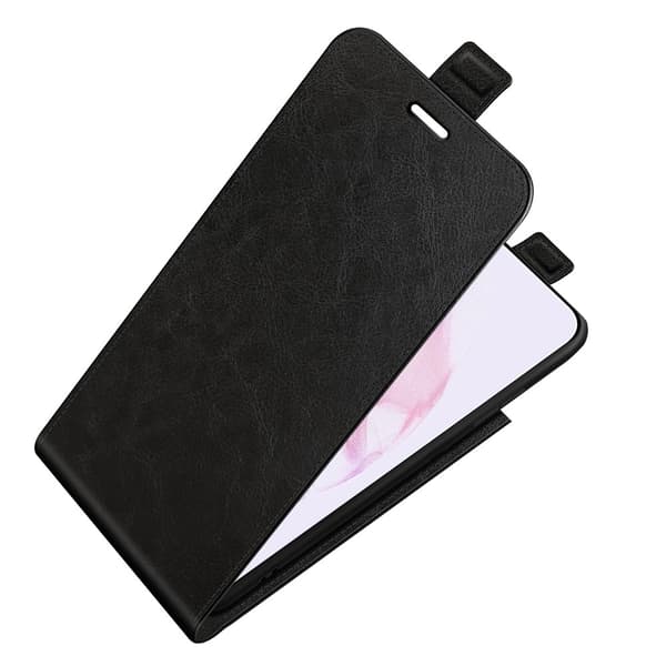 Flip Lædercover Samsung Galaxy S22 Sort
