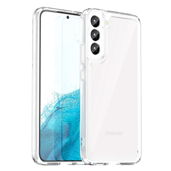 Hybridi Edge -kotelo Samsung Galaxy S23:lle, läpinäkyvä
