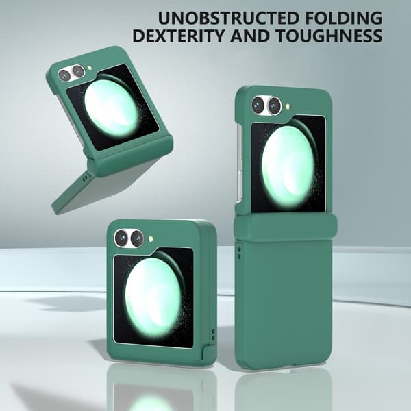Hårdskal Gummerat Hinge Protection Samsung Galaxy Z Flip 7 FE Gr