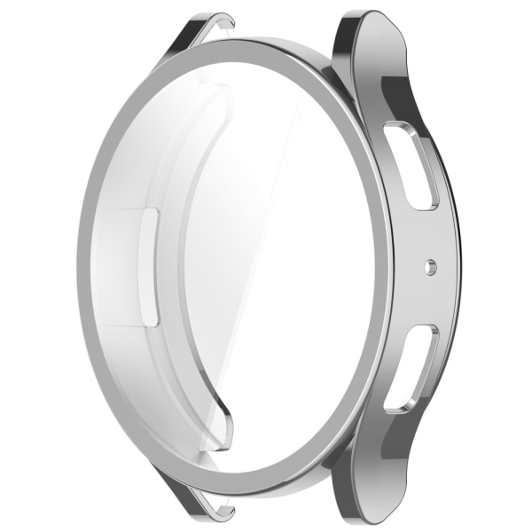 TPU-kuori Samsung Galaxy Watch 6 44mm läpinäkyvä hopea