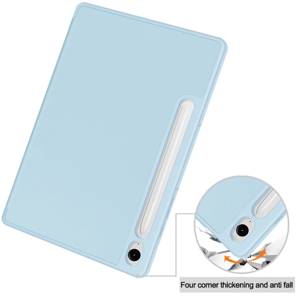 Samsung Galaxy Tab S10 FE Kotelo Tri-Fold Kynätelineellä Sininen