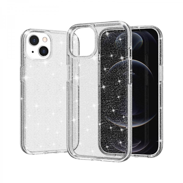iPhone 13 Cover Glitter Transparent