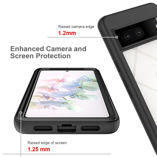 Allround Cover Skal Google Pixel 7 Svart
