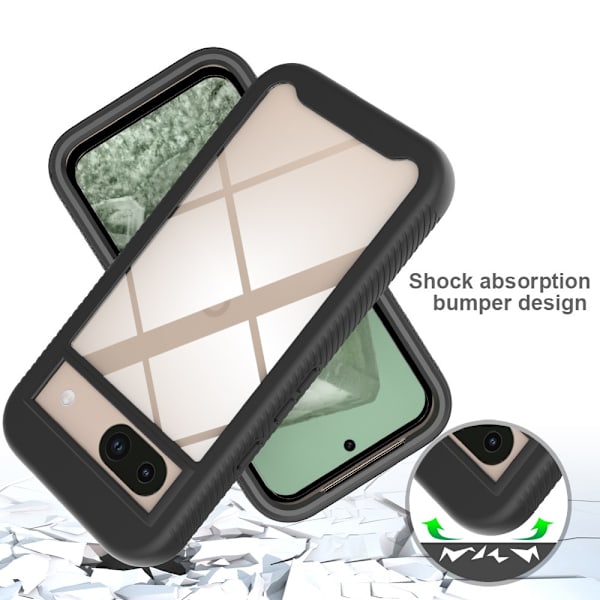 360 Full Cover Edge Case Google Pixel 8a Sort