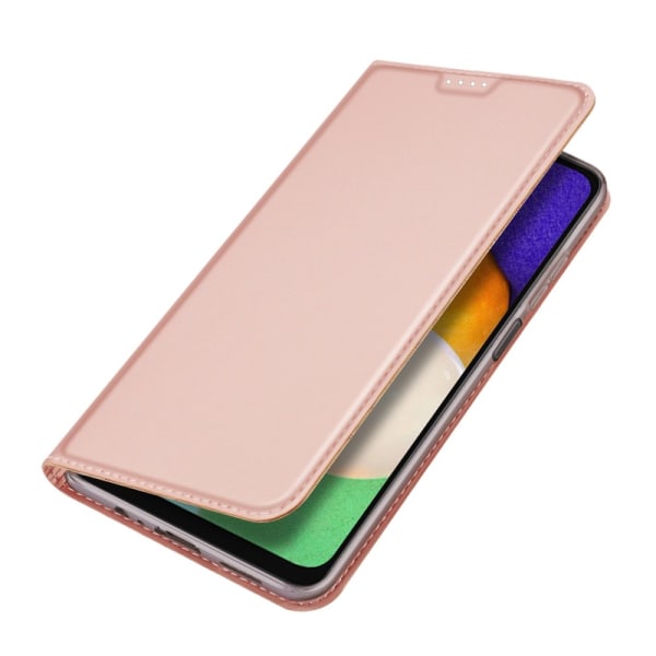 Dux Ducis Skin Pro Læder Taske Samsung Galaxy A14 Pink