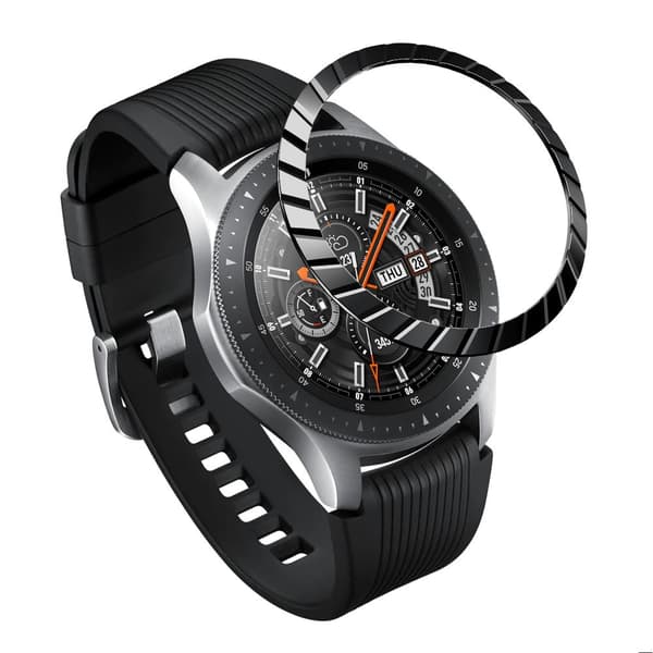 Bezel Ring Samsung Galaxy Watch 46mm Sort