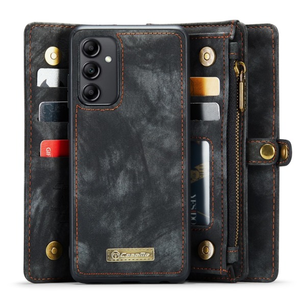 CaseMe Multi-Slot 2 i 1 Pungetui Galaxy A34 Sort