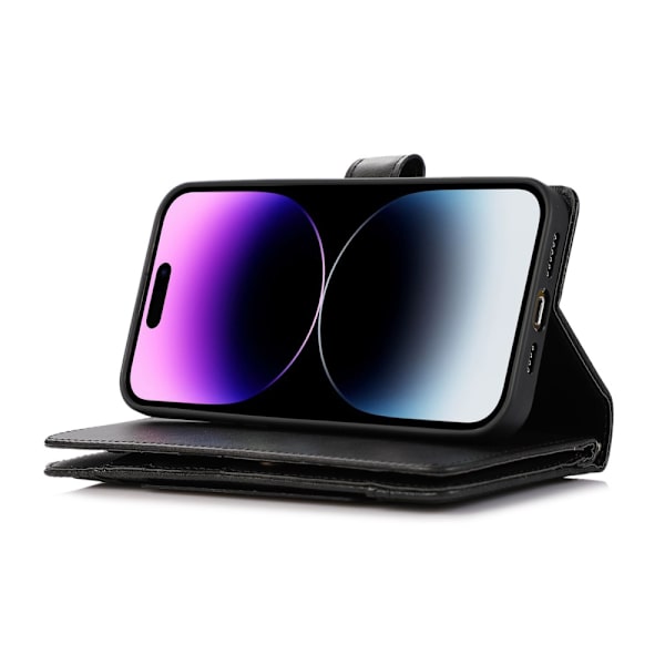 Plånboksfodral Multi-Slot iPhone 15 Pro Max Svart
