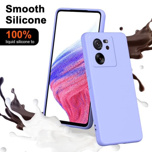 Silikonskal Xiaomi 13T Lila