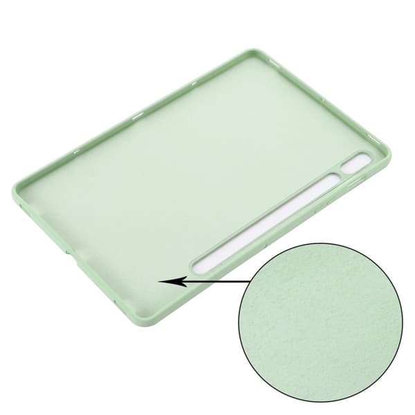 Silikonecover Samsung Galaxy Tab S9 FE Grøn