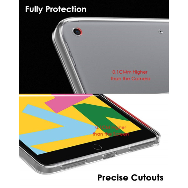 Skal iPad 10.2 8. generation (2020) TPU Transparent