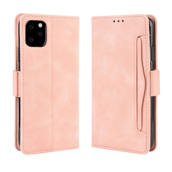 Multi Slot Plånboksfodral iPhone 11 Pro Rose Guld