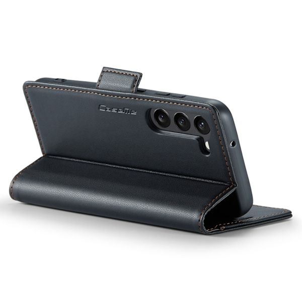 CaseMe Slim Plånboksfodral RFID-skydd Samsung Galaxy S24 Plus Sv
