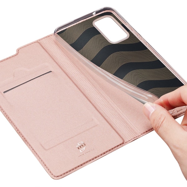 Dux Ducis Skin Pro Læder Taske Galaxy Note 20 Pink