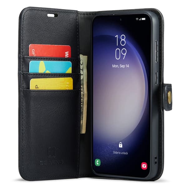 DG.MING 2-i-1 Magnetiskt Plånboksfodral Samsung Galaxy A55 Svart
