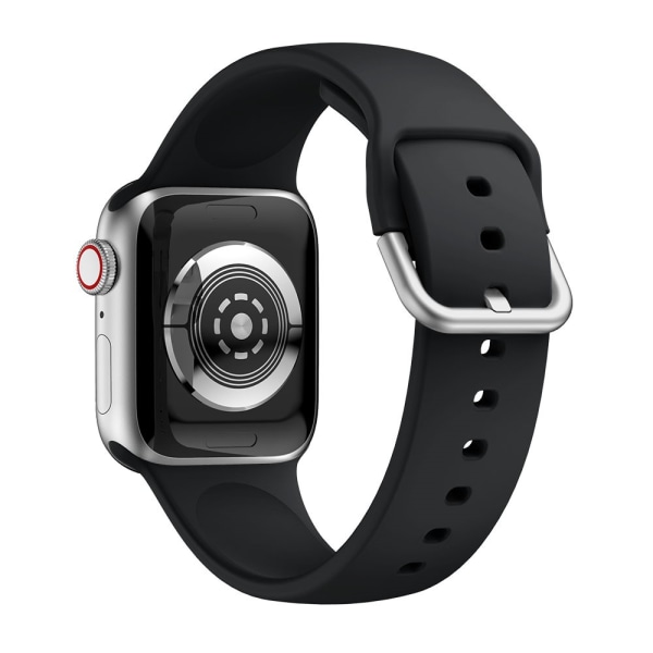 Soft Silikonarmband Apple Watch 38/40/41 mm Svart