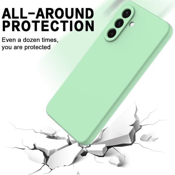 Silikonskal Samsung Galaxy A17 Grön