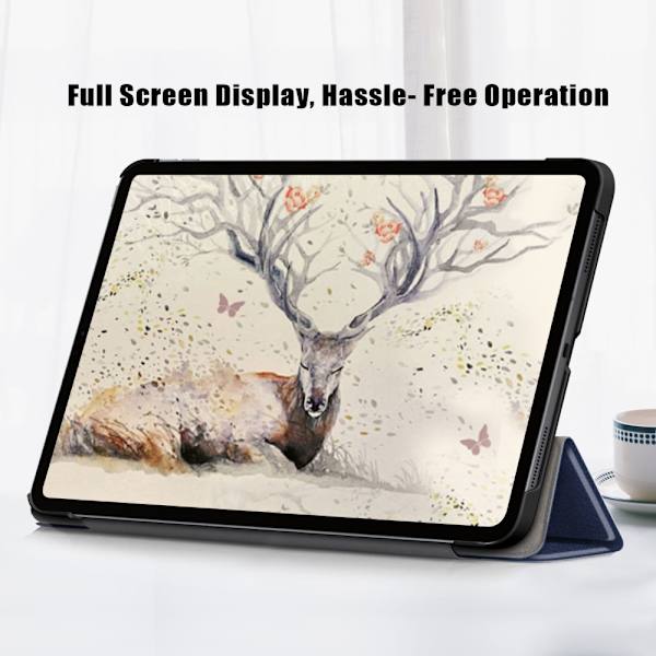 iPad Air 10.9 5th Gen (2022) Fodral Tri-fold Blå