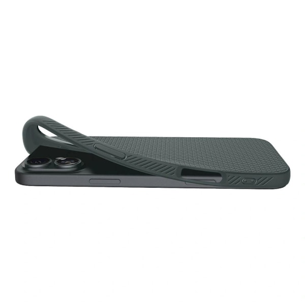 Spigen iPhone 16 Case Liquid Air Abyss Green