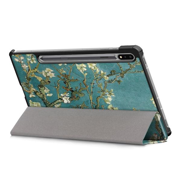 Samsung Galaxy Tab S7/S8 Fodral Tri-fold Körsbärsblommor