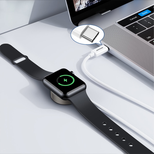 Joyroom Apple Watch-oplader Magnetisk USB-C Hvid