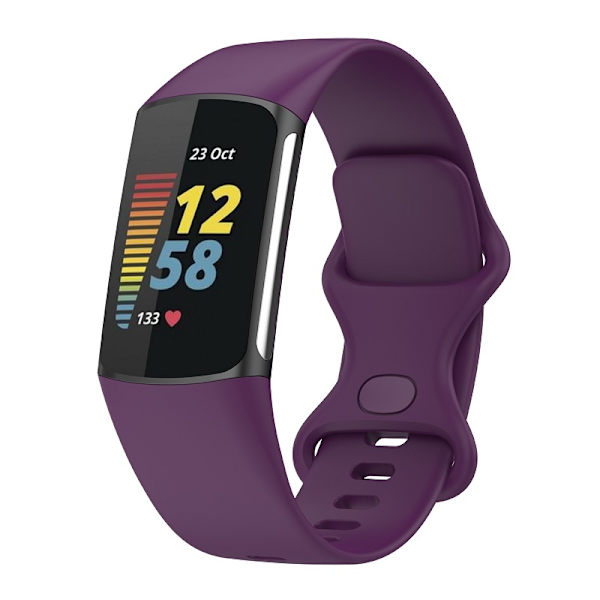 Silikonarmbånd Fitbit Charge 6 Lilla