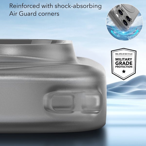 ESR Project Zero MagSafe Cover iPhone 16 Pro Max Frostgrå