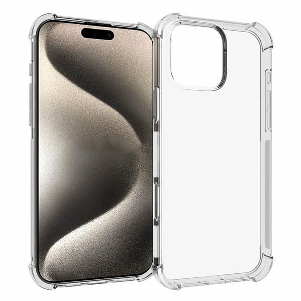 iPhone 16 Pro Max Skal TPU Transparent
