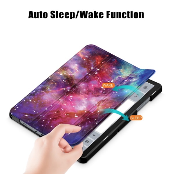 Samsung Galaxy Tab A9 Plus Etui Tri-fold Stjernehimmel