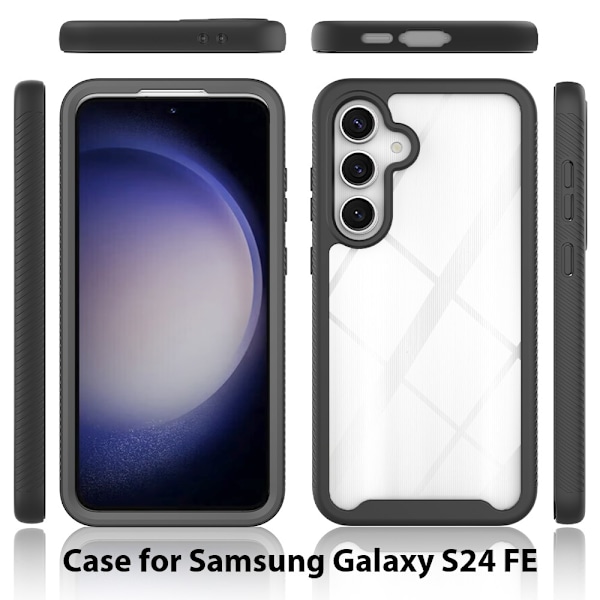 360 Full Cover Edge Case Samsung Galaxy S24 FE Sort