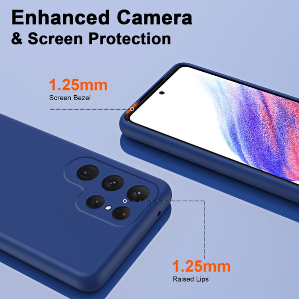 Silikone cover til Samsung Galaxy S24 Ultra Blue