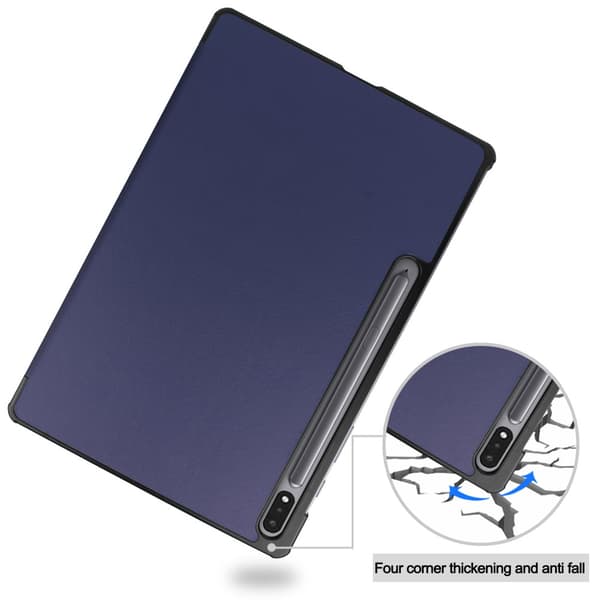 Samsung Galaxy Tab S10 Plus Kotelo Tri-fold Sininen
