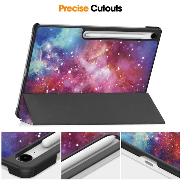 Samsung Galaxy Tab S10 FE Plus Cover Tri-fold Stjernehimmel