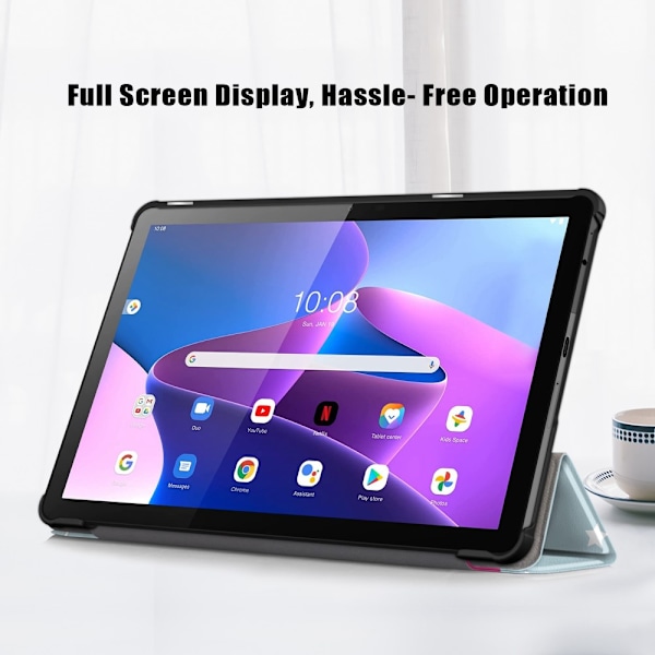 Lenovo Tab M10 Plus (3. generation) Etui Tri-fold Unicorn