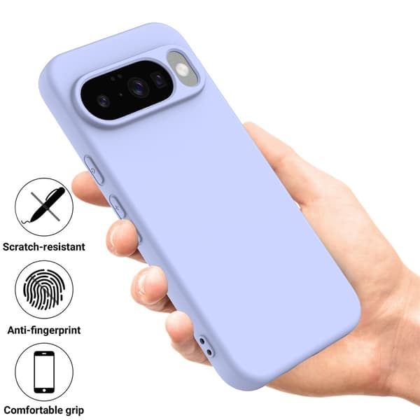 Silikonskal Google Pixel 10 Lila