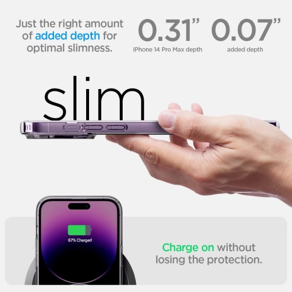 TPU Skal iPhone 15 Pro Max Transparent