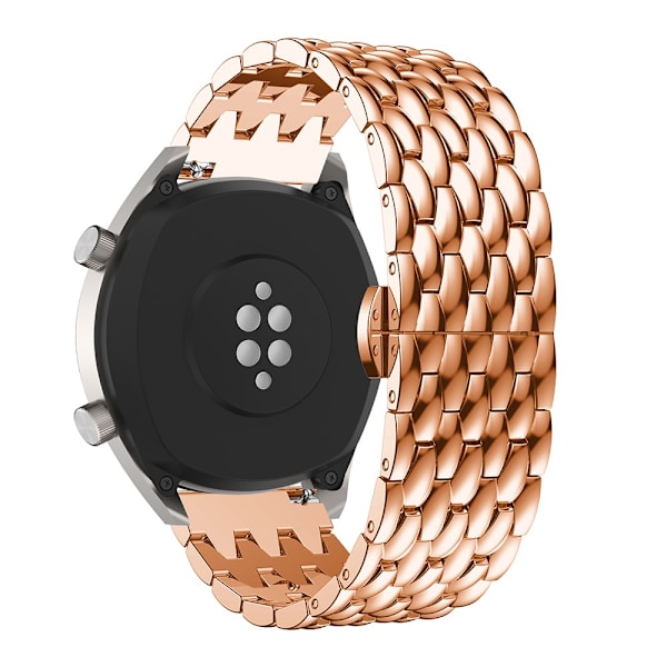 Metallarmband i Fjärilspänne Huawei Watch GT/GT 2 46mm/GT 2 Pro
