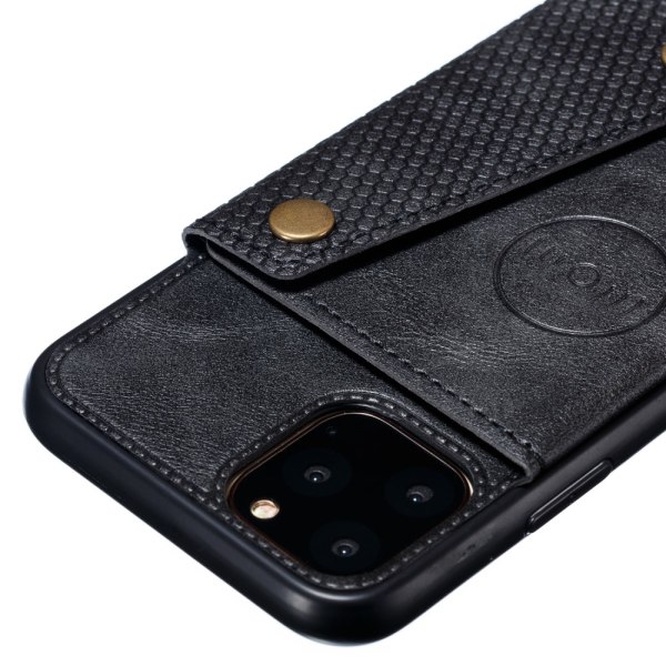 Etui med pung til iPhone 12 Pro Max Sort