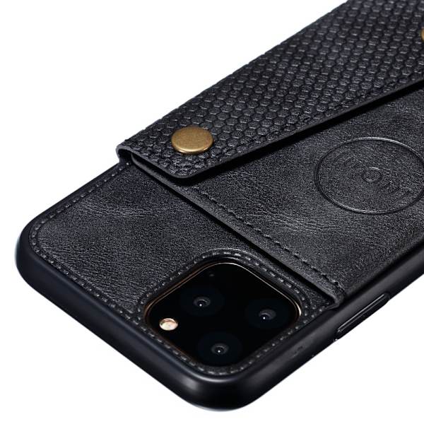Kotelo lompakolla iPhone 12 Pro Max Musta