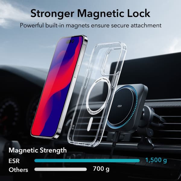 ESR HaloLock MagSafe Cover iPhone 14 Pro Clear