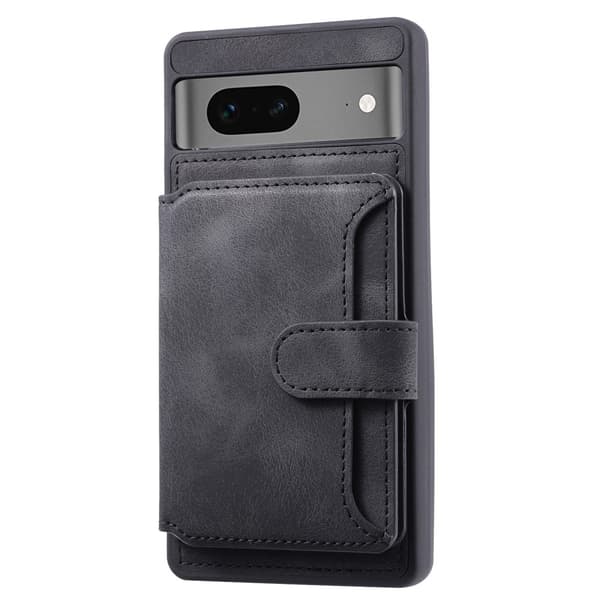 Moni korttipaikka RFID-suojalla Google Pixel 7 Musta