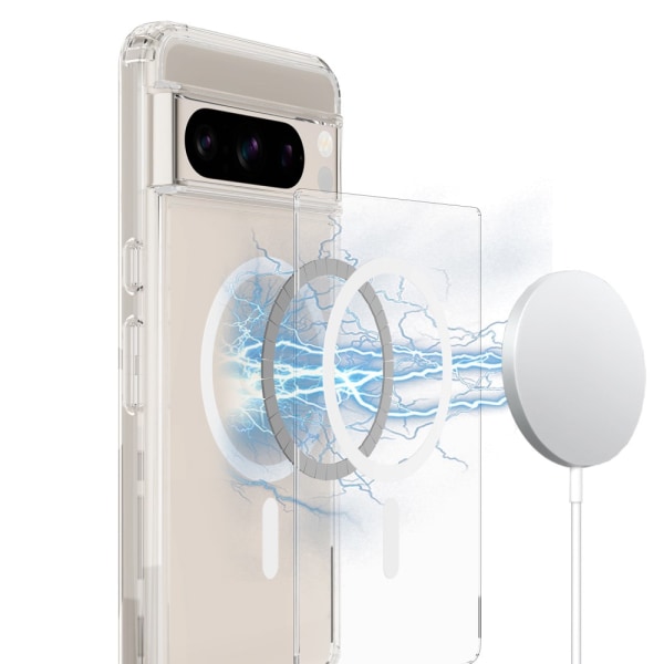 MagSafe Skal Google Pixel 8 Pro Transparent