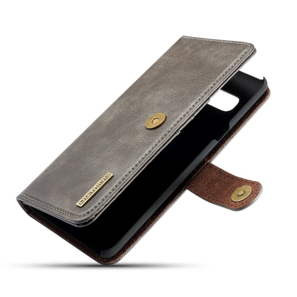 DG.MING 2-in-1 Magnet Wallet Samsung Galaxy S10 Brown