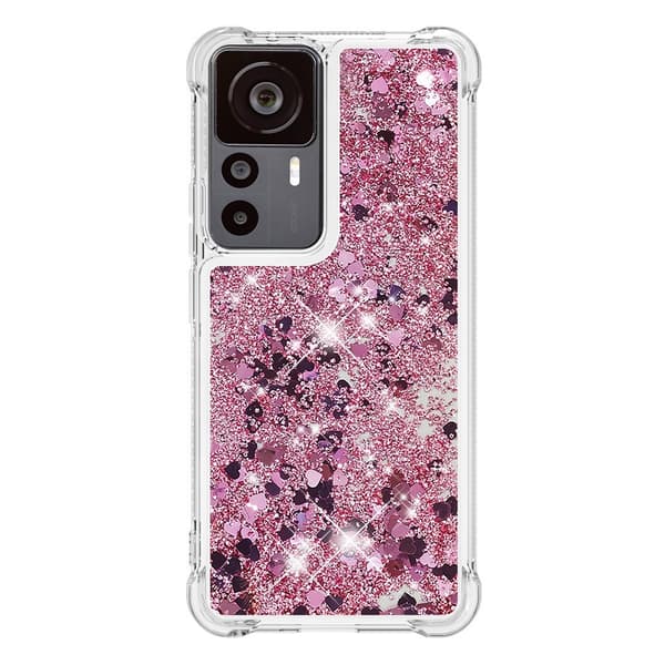 Glitter Bling TPU Case Xiaomi 12T Roséguld