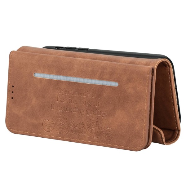 Plånboksfodral iPhone 14 Pro Max Brun