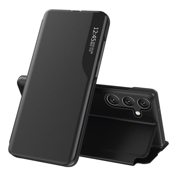 Samsung Galaxy A15 Etui Med Display Sort
