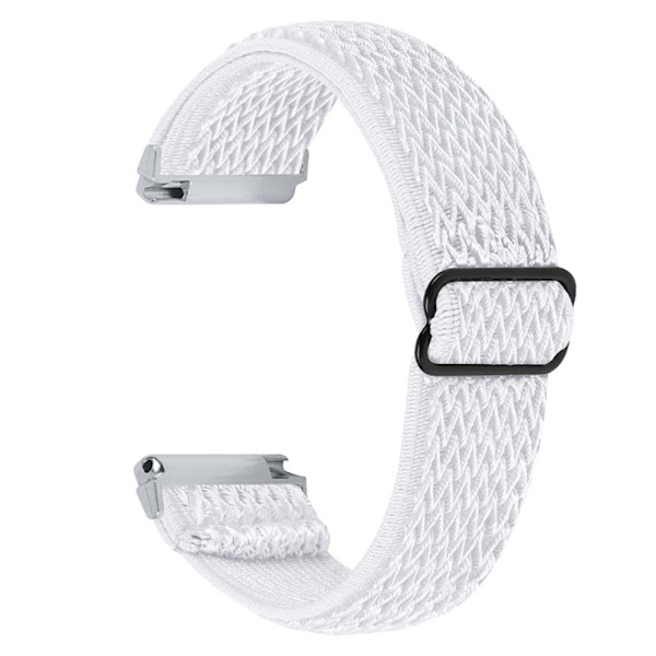 Vävd Nylonarmband Fitbit Versa/Versa 2 Vit