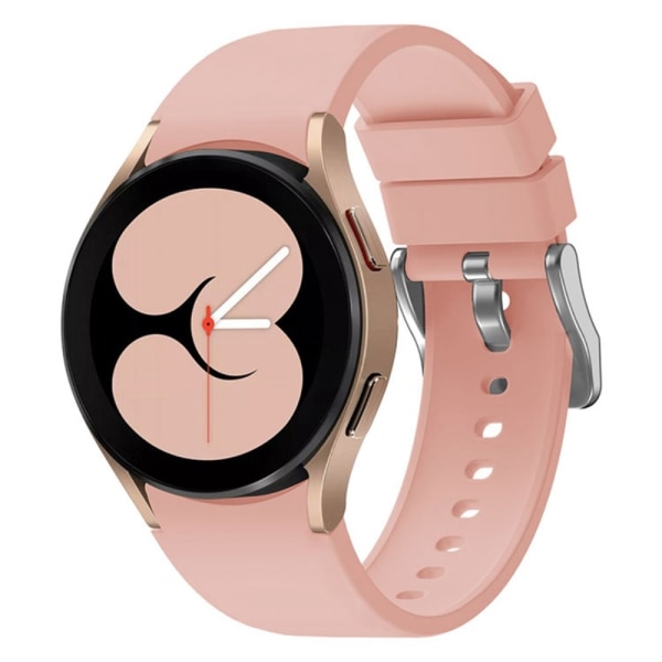 Full Fit Silikonarmband Samsung Galaxy Watch 6 Classic 43mm Rosa