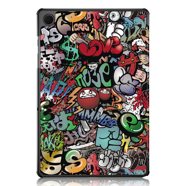 Samsung Galaxy Tab A9 Plus Etui Tri-fold Graffiti